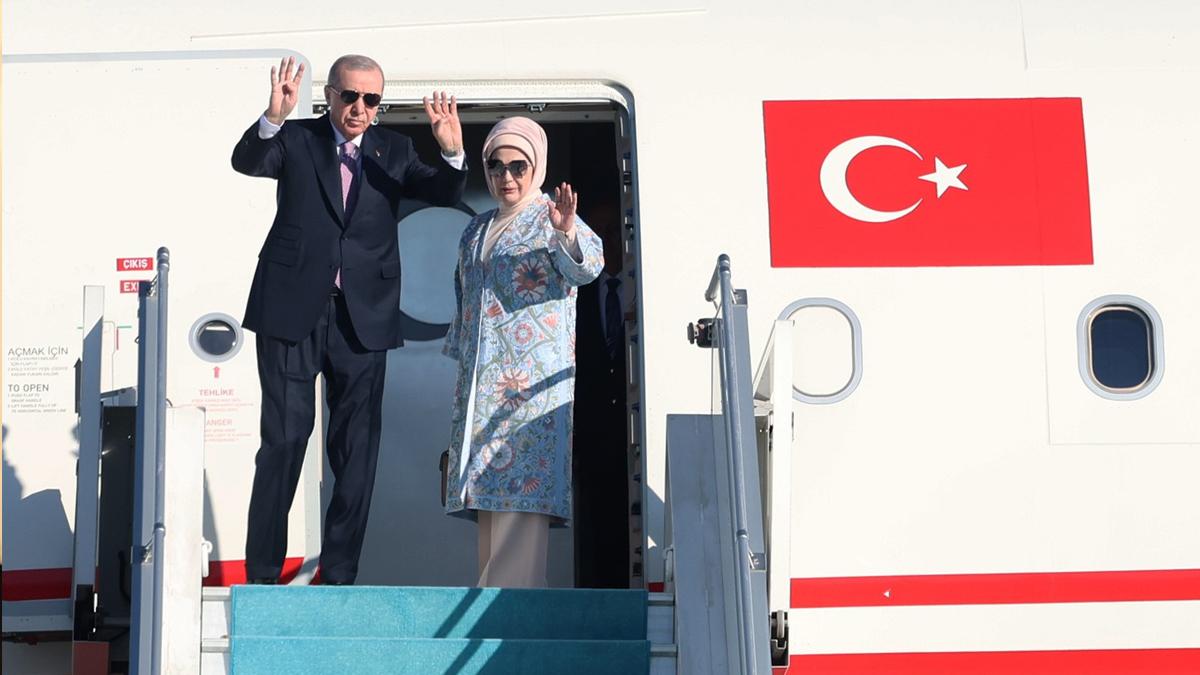 Cumhurbaşkanı Erdoğan yurda dönmek üzere Hollanda'dan ayrıldı
