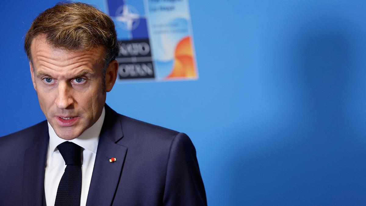 Macron'dan Lahey'de ticaret savaşı tepkisi: Saçmalık
