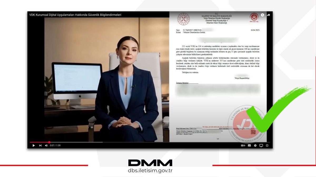 DMM'den vatandaşa uyarı: Maliye Bakanlığı adına dolandırıcılık girişimlerine dikkat!