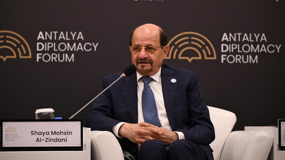 "Tarihi ve güçlü diyerek açıkladı: Yemen Dışişleri Bakanı Zindani'den Türkiye vurgusu