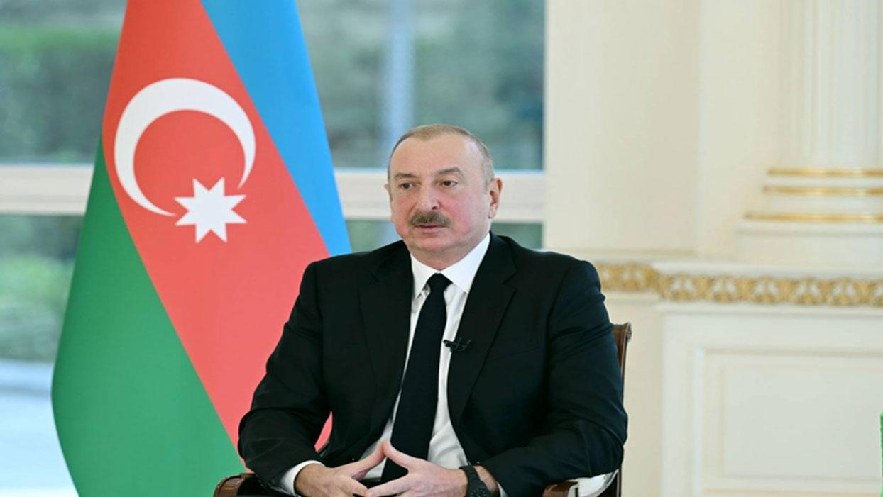 Azerbaycan Cumhurbaşkanı Aliyev: İran'a karşı asılsız iddialar saçmalıktır