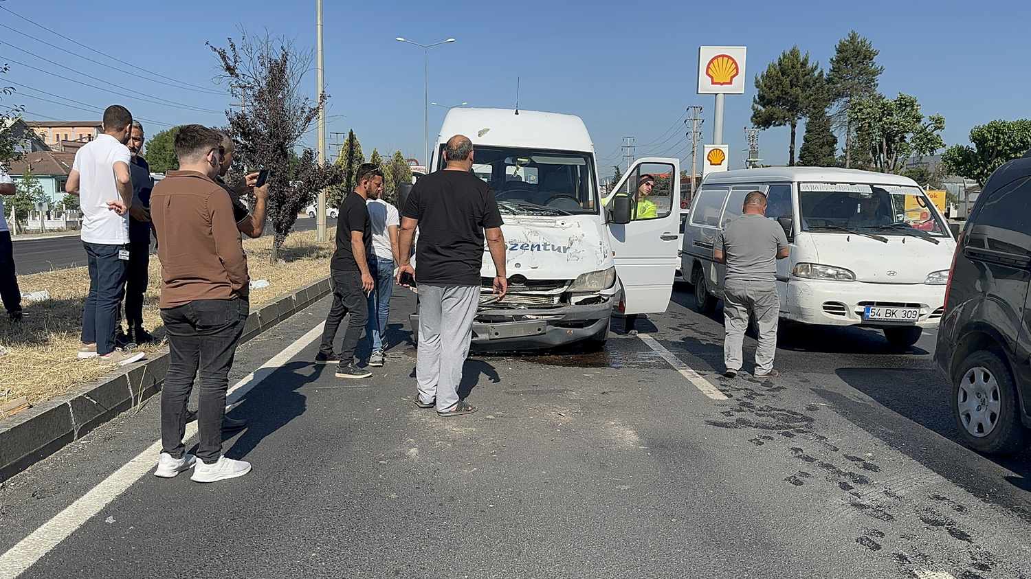 Düzce'de zincirleme trafik kazası: 6 yaralı