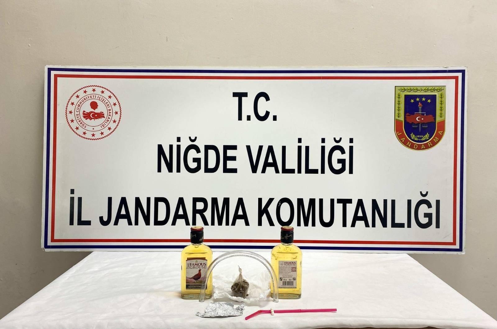 Niğde'de uyuşturucu operasyonu: 1 gözaltı