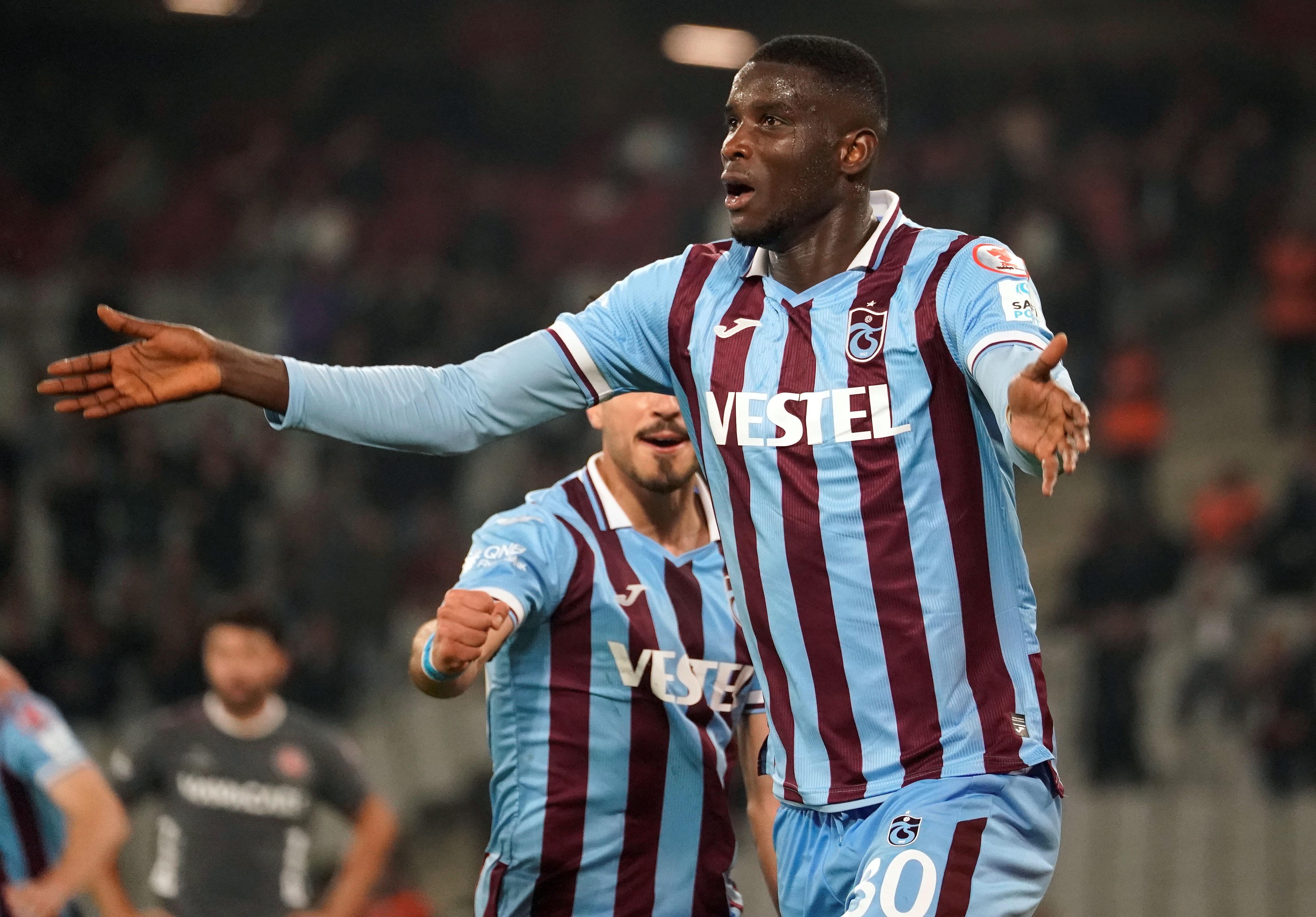 Trabzonspor'un yeni golcüsü Paul Onuachu, geçtiğimiz sezon 17 gol atan Sörloth'u geride bıraktı