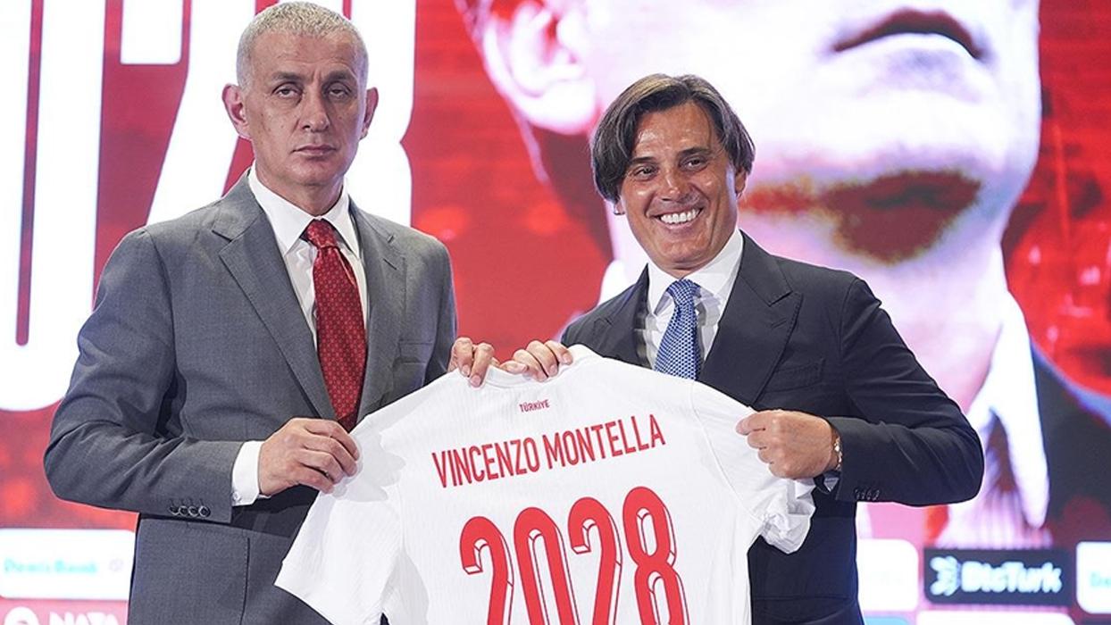 A Milli Futbol Takımı, Vincenzo Montella ile sözleşmesi 2 yıl uzattı