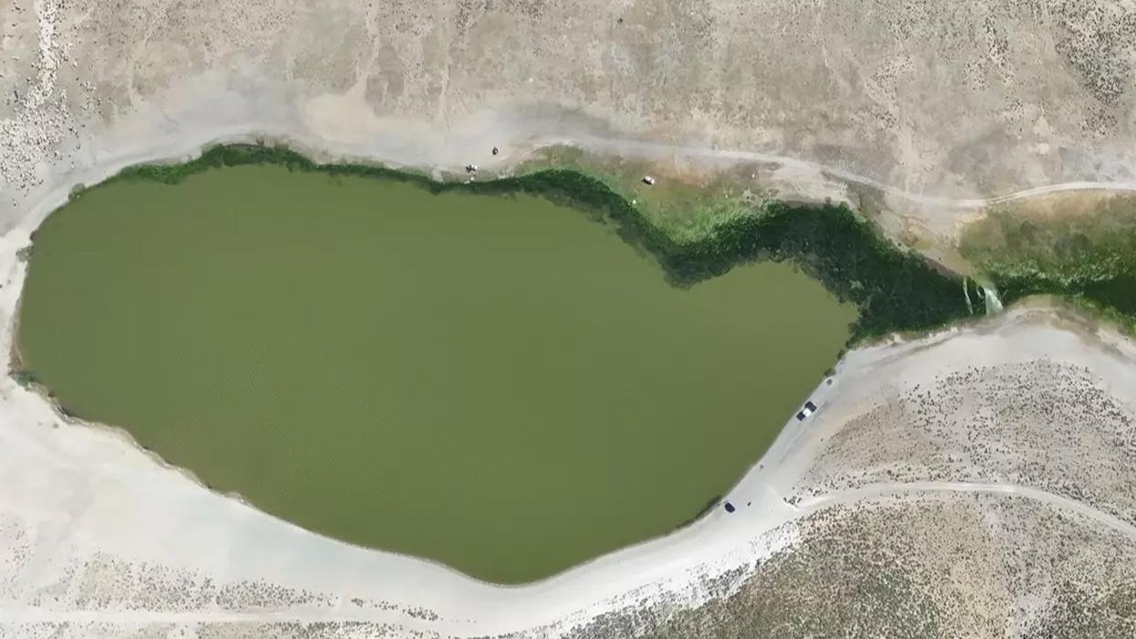 Kalp Gölü, iklim değişikliğinden dolayı su kaybediyor