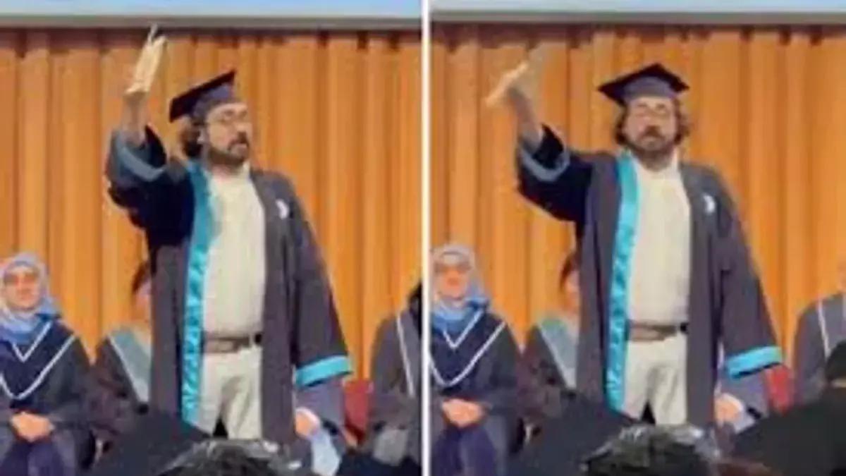 Boğaziçi'nde skandal hareket: Diplomasını yırtan provokatör CHP'li çıktı