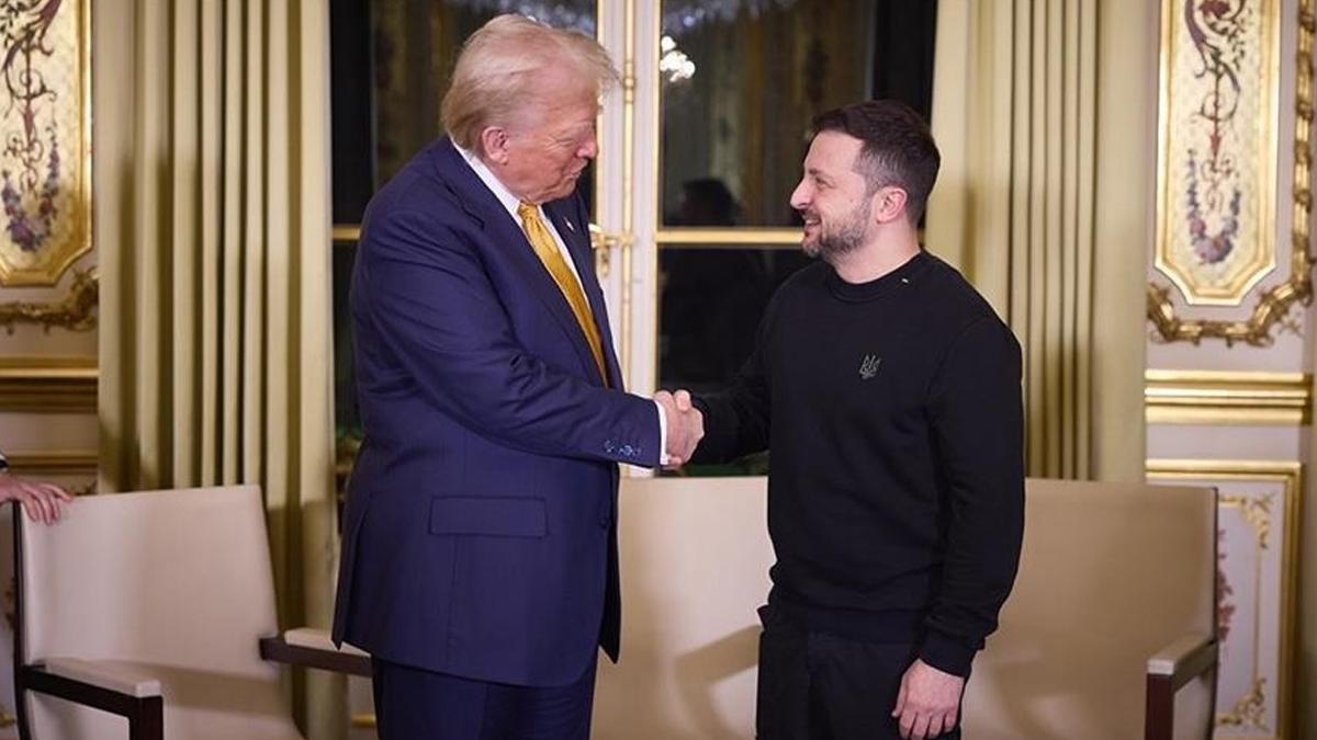 Trump, Zelenski ile görüştü