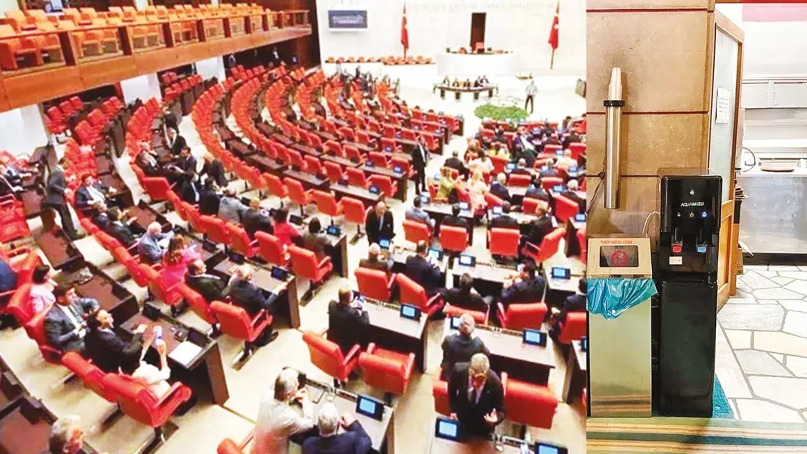 Meclis'te ‘arıtma su' paniği! 100 kişi hastanelik oldu