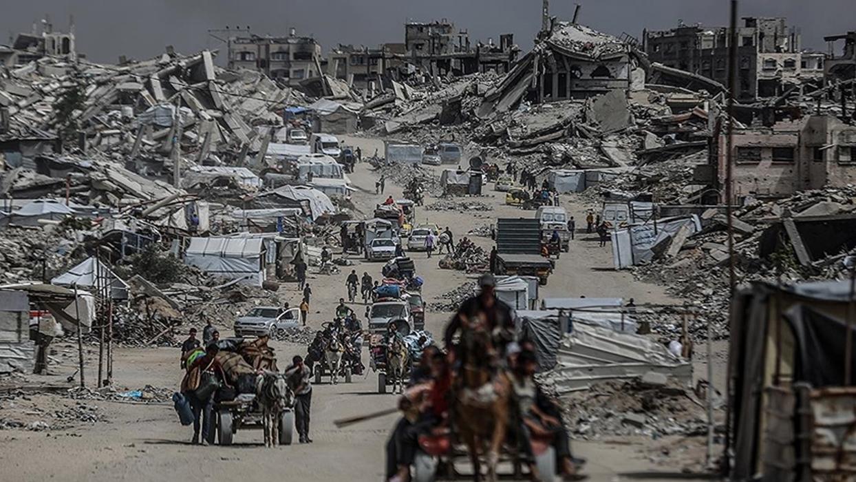 ABD'li firmanın Gazze'deki Filistinlileri "yeniden yerleştirme" planını modellediği ortaya çıktı