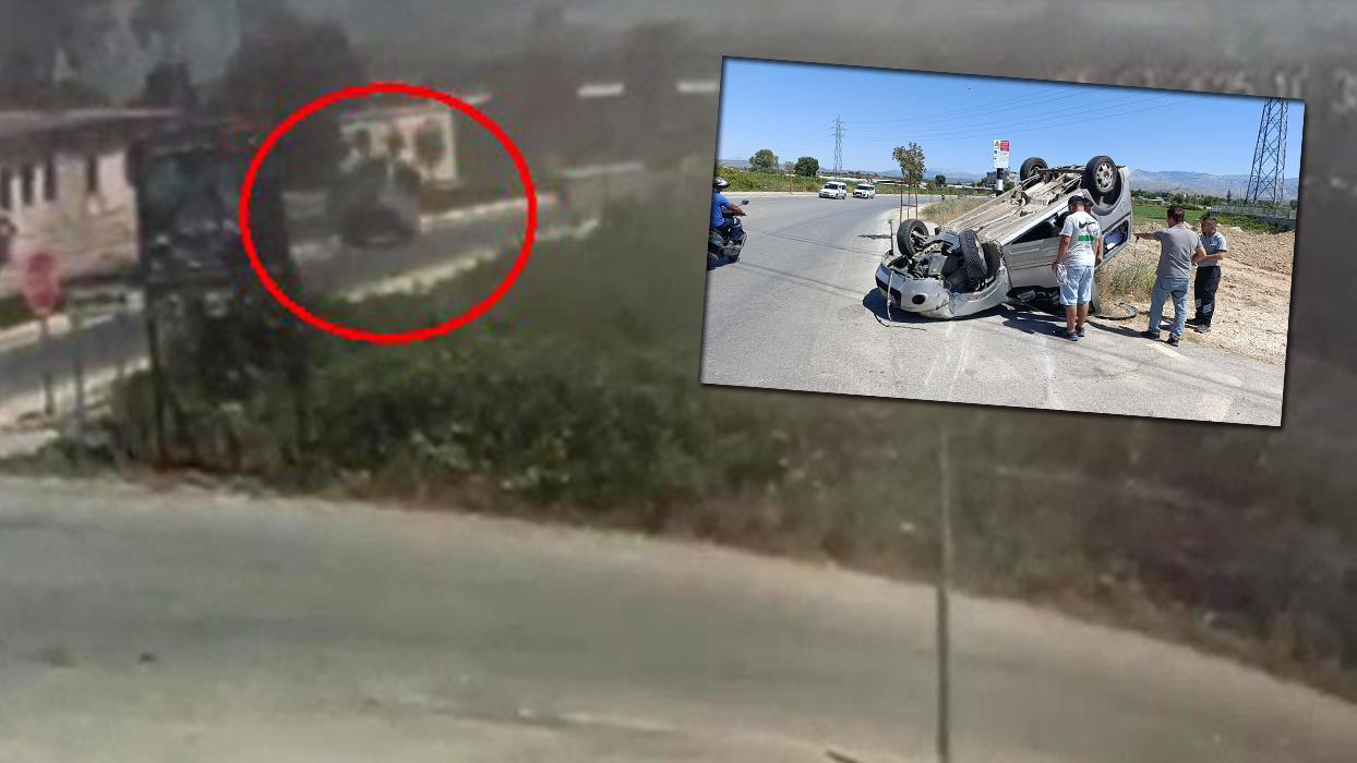 Takla atıp 50 metre sürüklendi: Burnu bile kanamadı... İşte o anlar...