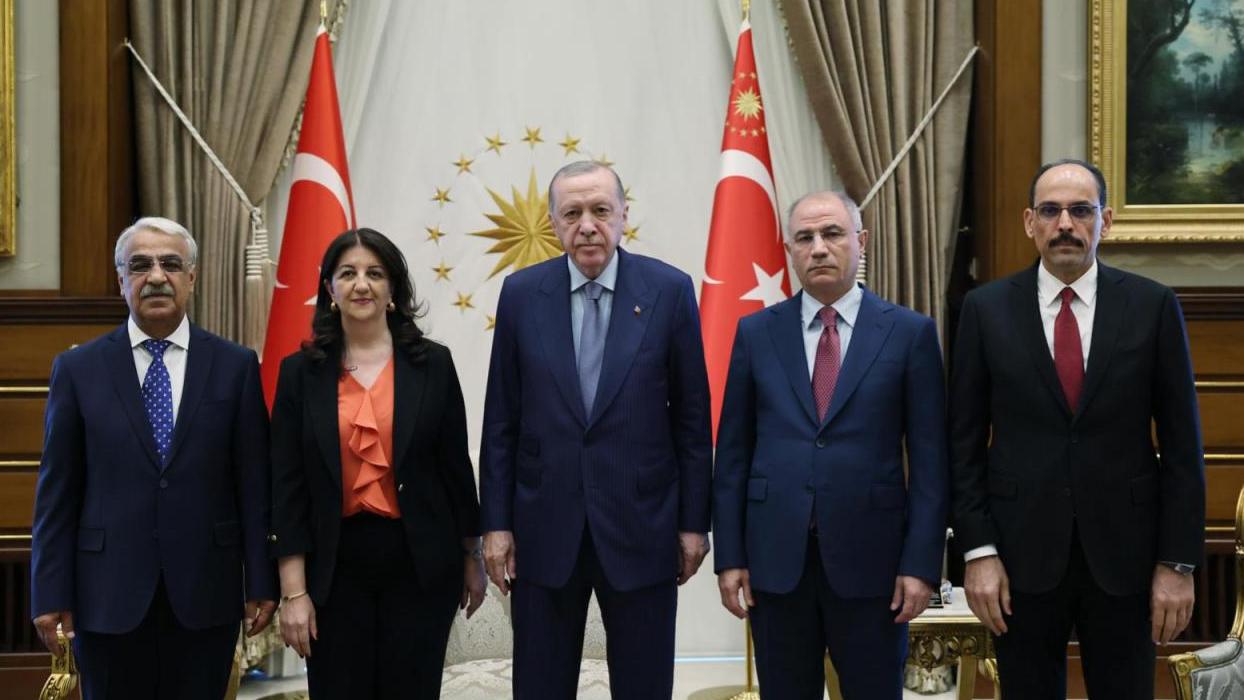 "Terörsüz Türkiye" sürecinde kritik viraj... Cumhurbaşkanı Erdoğan, DEM Parti heyetini kabul etti