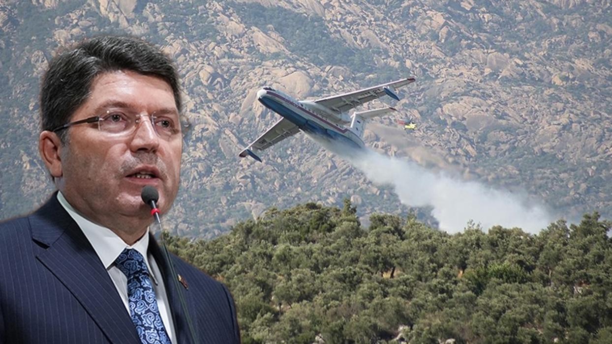 "Yeşil vatana kastedenler hesap verecek" Bakan Tunç: Orman yangınlarıyla ilgili 13 kişi tutuklandı