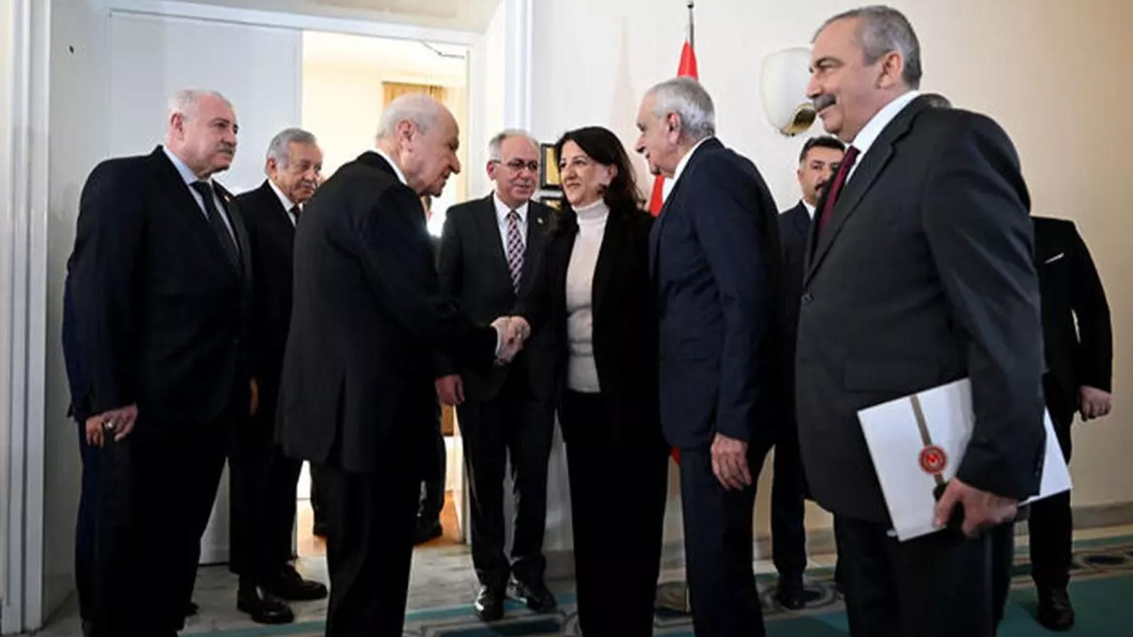 Bahçeli'den Ahmet Türk ve Pervin Buldan'a telefon