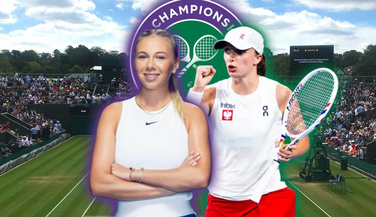 Amanda Anisimova- İga Swiatek maçı saat kaçta, hangi kanalda? Wimbledon 2025 Kadınlar Finali…