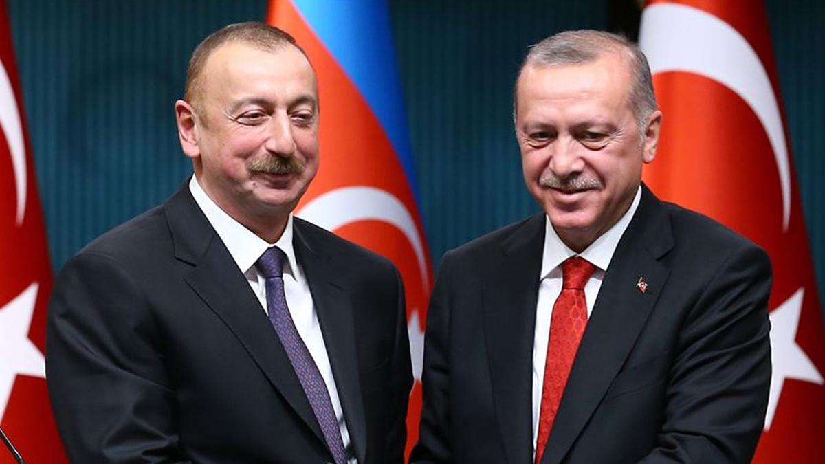 Cumhurbaşkanı Erdoğan, Azerbaycan Cumhurbaşkanı Aliyev ile telefonda görüştü