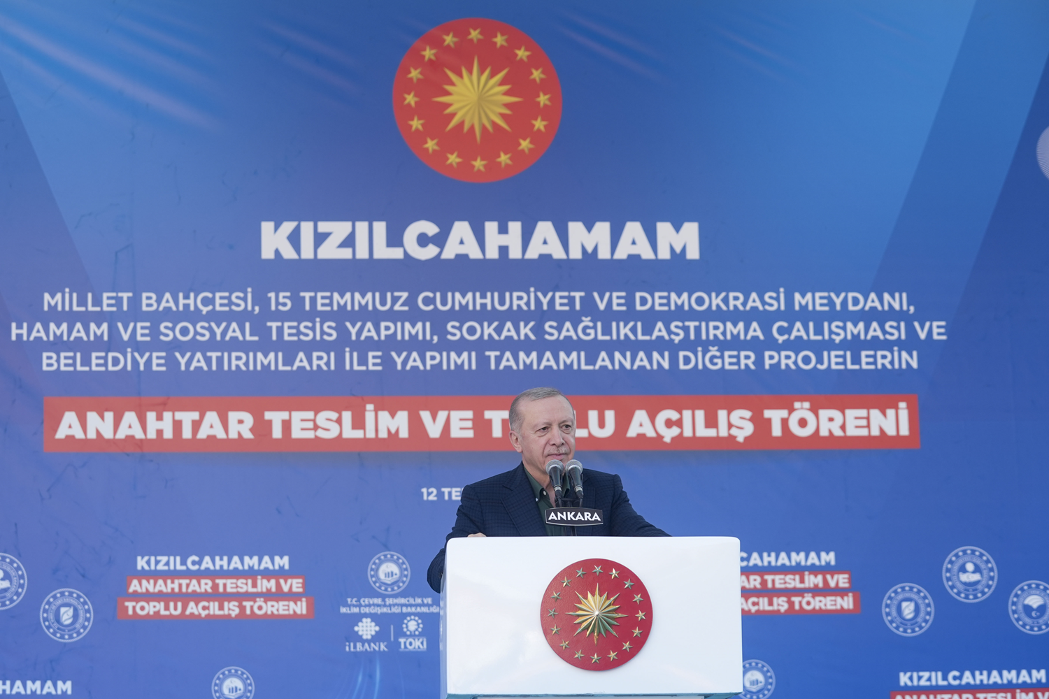 Cumhurbaşkanı Erdoğan'dan sıfır atık vurgusu! Kızılcahamam'a dikkati çekti