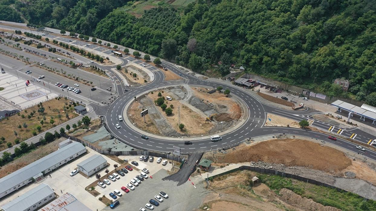 Trabzon Şehir Hastanesi Kavşağı trafiğe açıldı