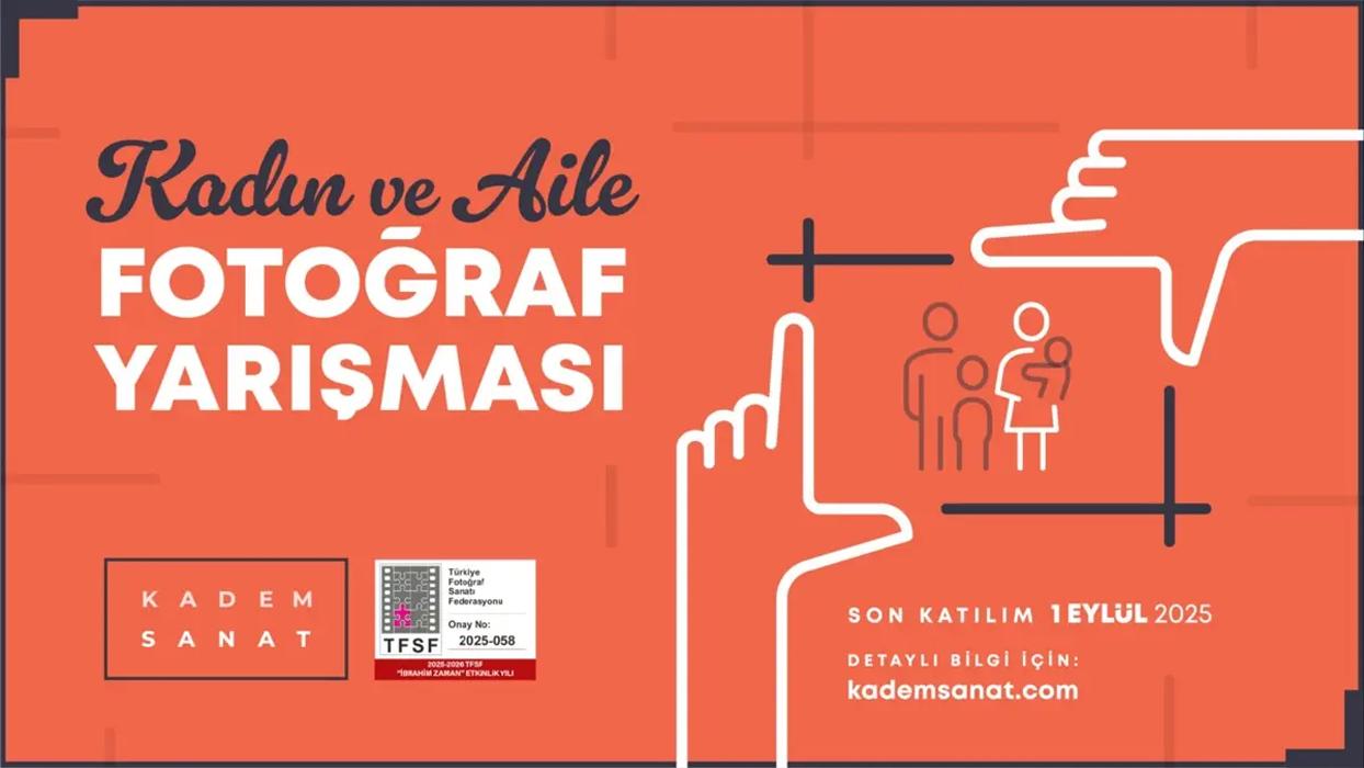 KADEM Sanat'tan 'Kadın ve Aile' temalı fotoğraf yarışması