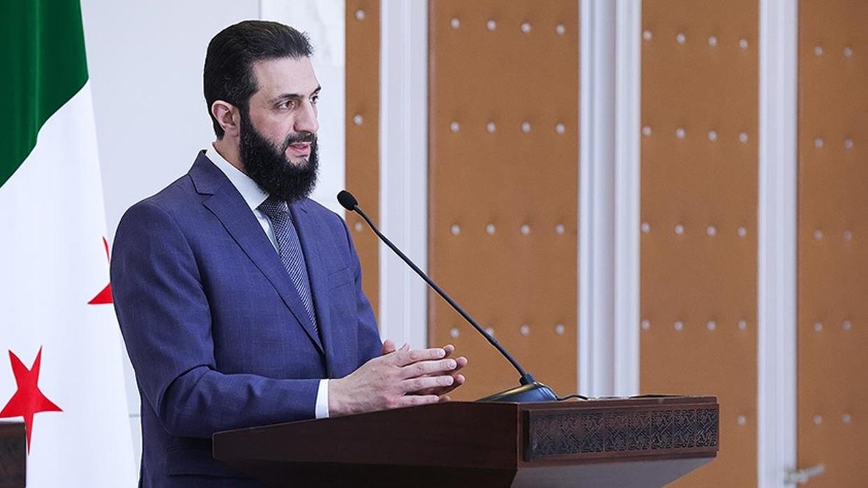 Suriye Cumhurbaşkanı Şara: Suriye'nin her karış toprağını savunacağım