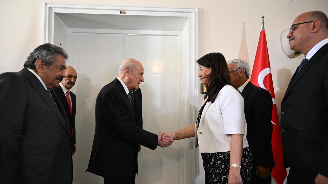 "Terörsüz Türkiye"ye adım adım... MHP Genel Başkanı Bahçeli, DEM Parti heyetiyle görüştü