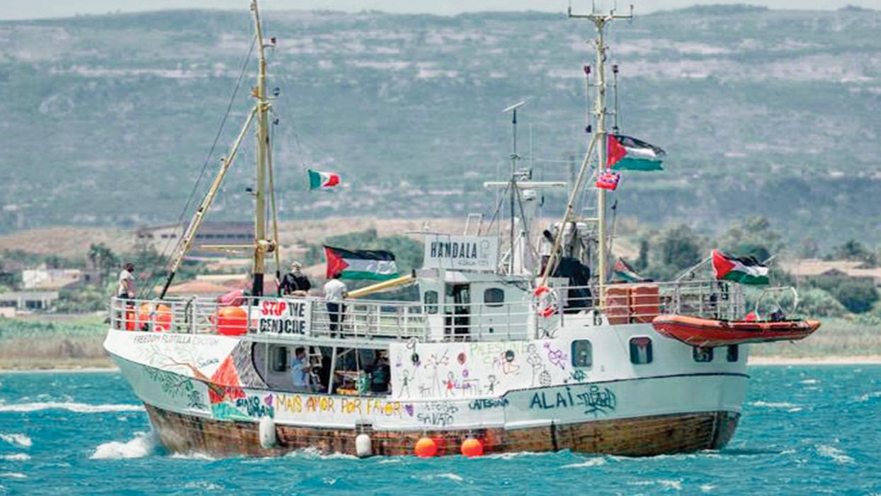 “Handala” gemisi Akdeniz'de ilerliyor! Bağışlanan oyuncakları Gazze'deki çocuklara ulaştıracak