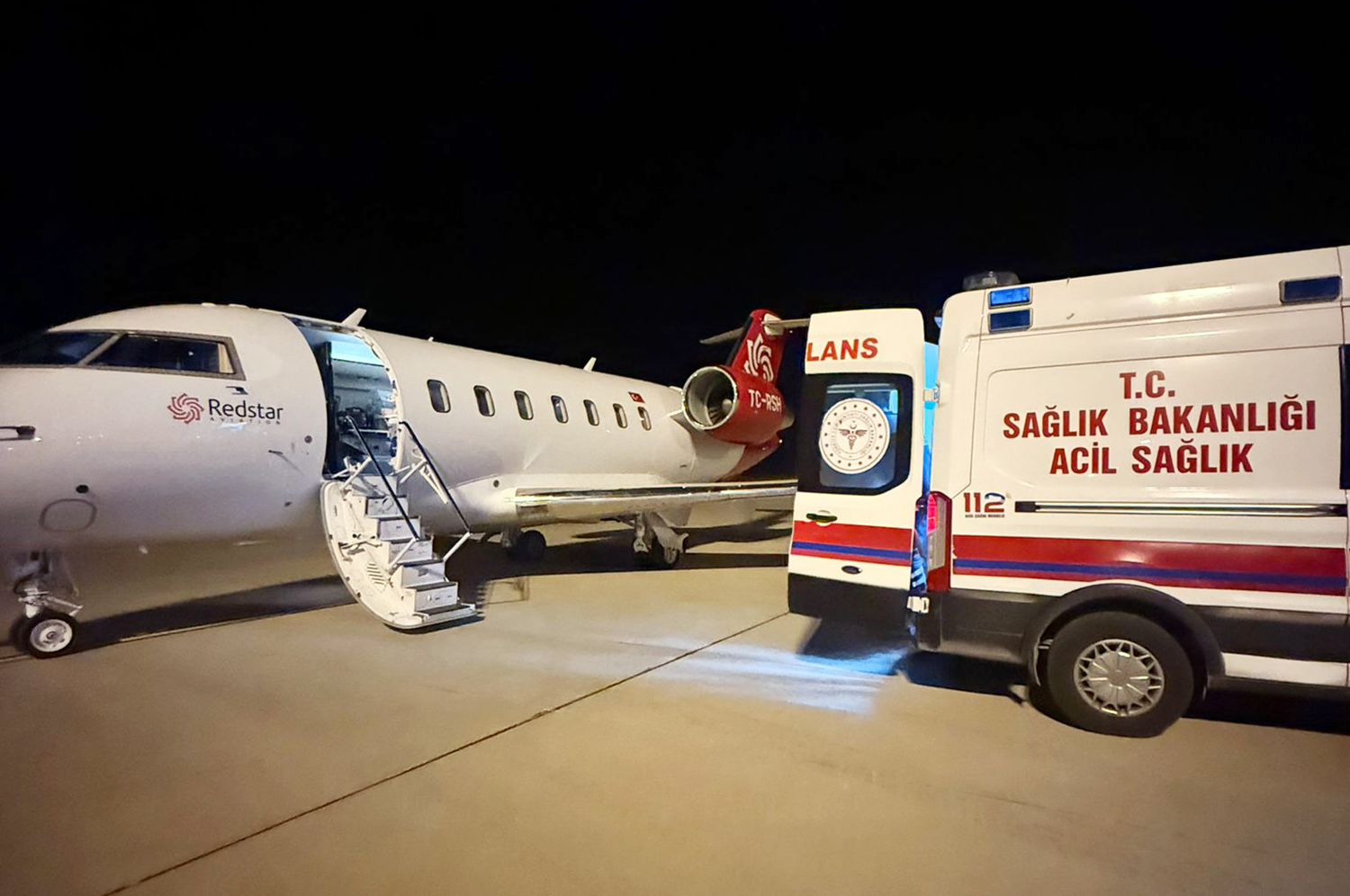 Şanlıurfa'dan İstanbul'a 10 günlük bebek ambulans uçakla sevk edildi