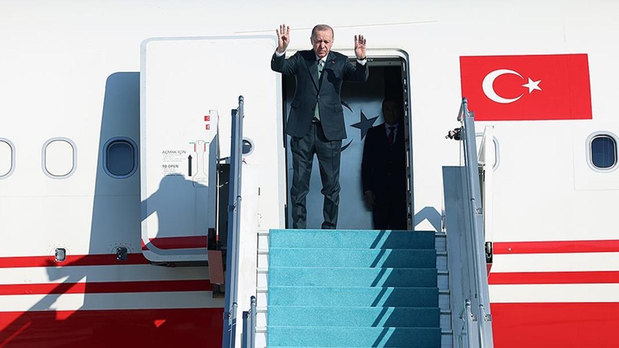 Cumhurbaşkanı Erdoğan, KKTC'ye gitti