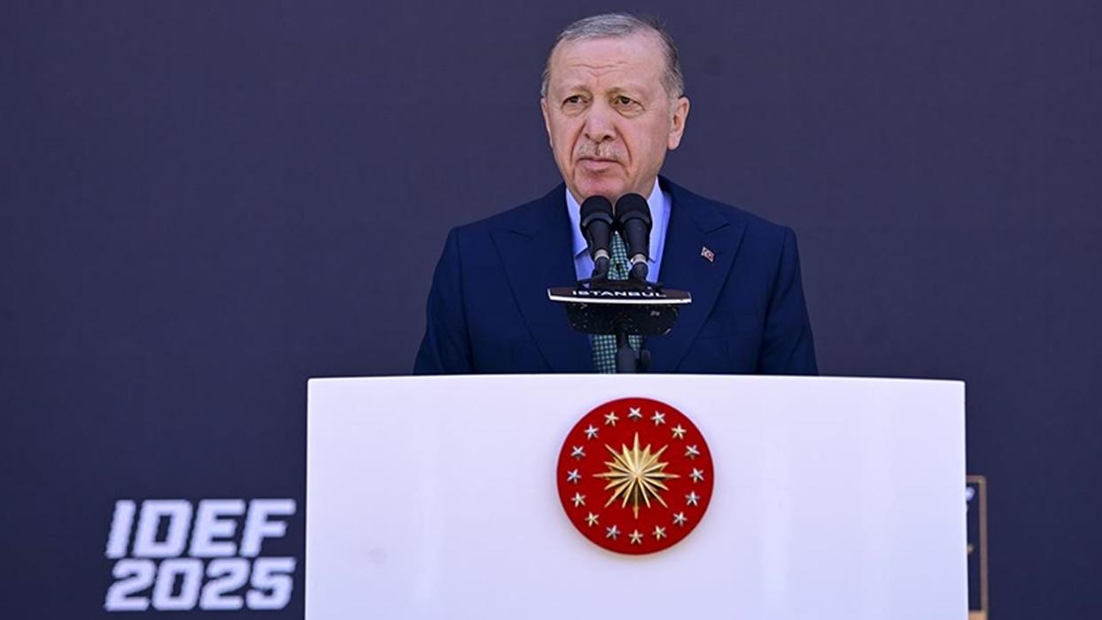 "Son 12 aydaki ihracatımız 7 buçuk milyar dolar" Cumhurbaşkanı Erdoğan: Türk savunma sanayii destan yazıyor