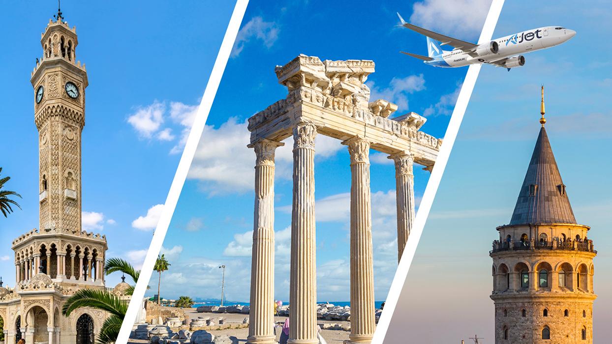 AJet'ten yurt içi indirimli bilet kampanyası! 155 bin koltuk 849 TL'den satışta