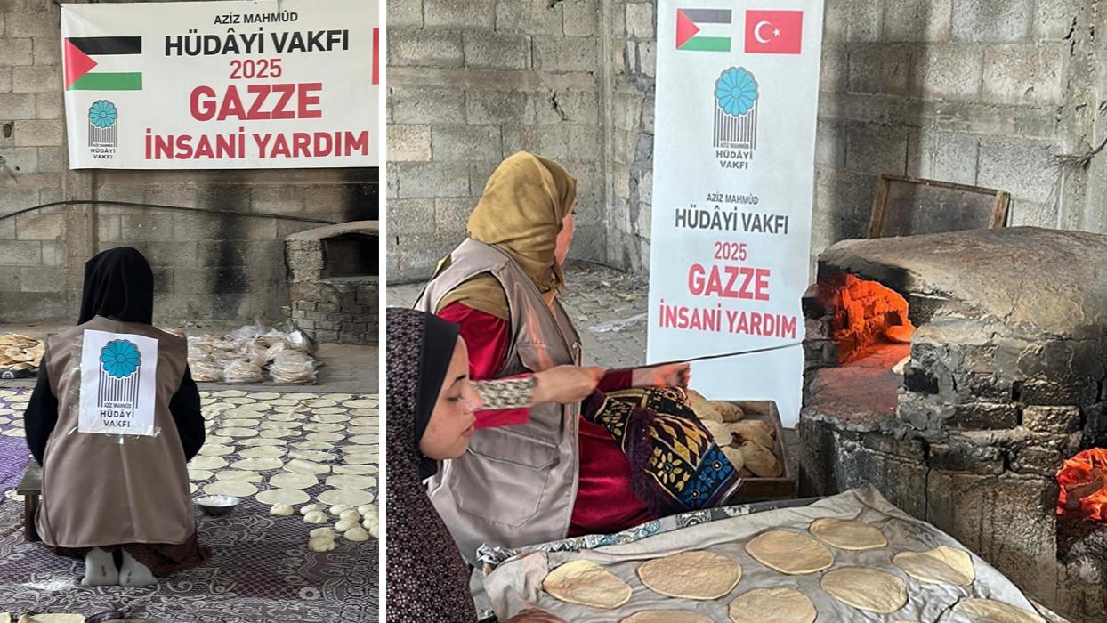 Aziz Mahmûd Hüdayi Vakfı'nın Filistin yardımları devam ediyor