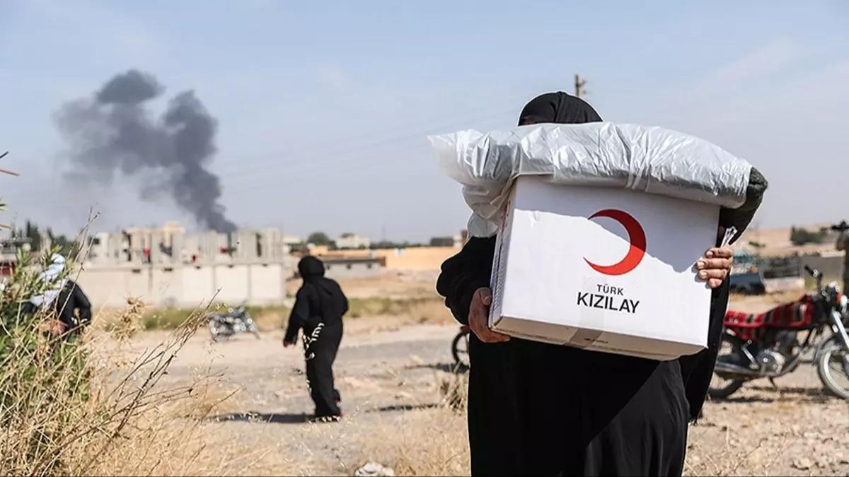 Kızılay'dan Süveyda'ya yardım eli