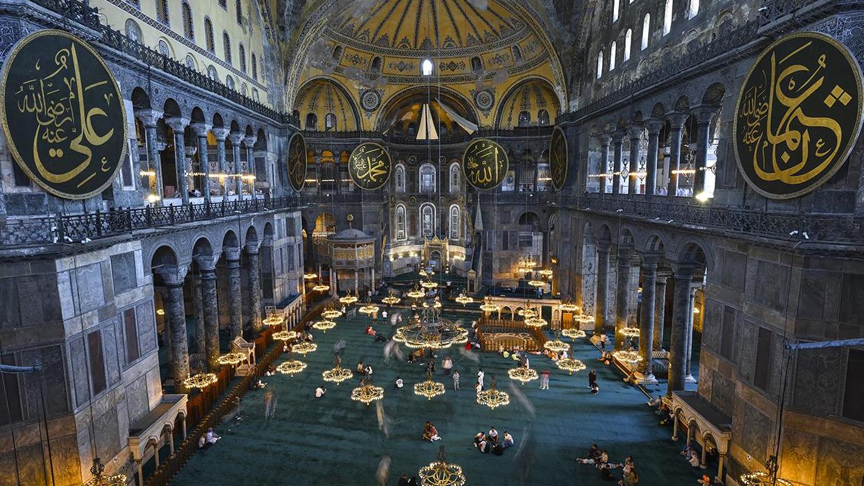 Ayasofya-i Kebir Camii yapay zekayla korunuyor