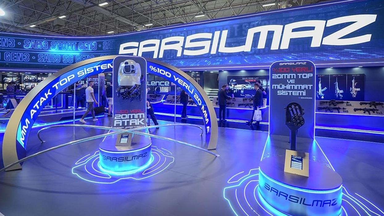 "Sarsılmaz" yerli sistemleriyle IDEF 2025'te öne çıktı