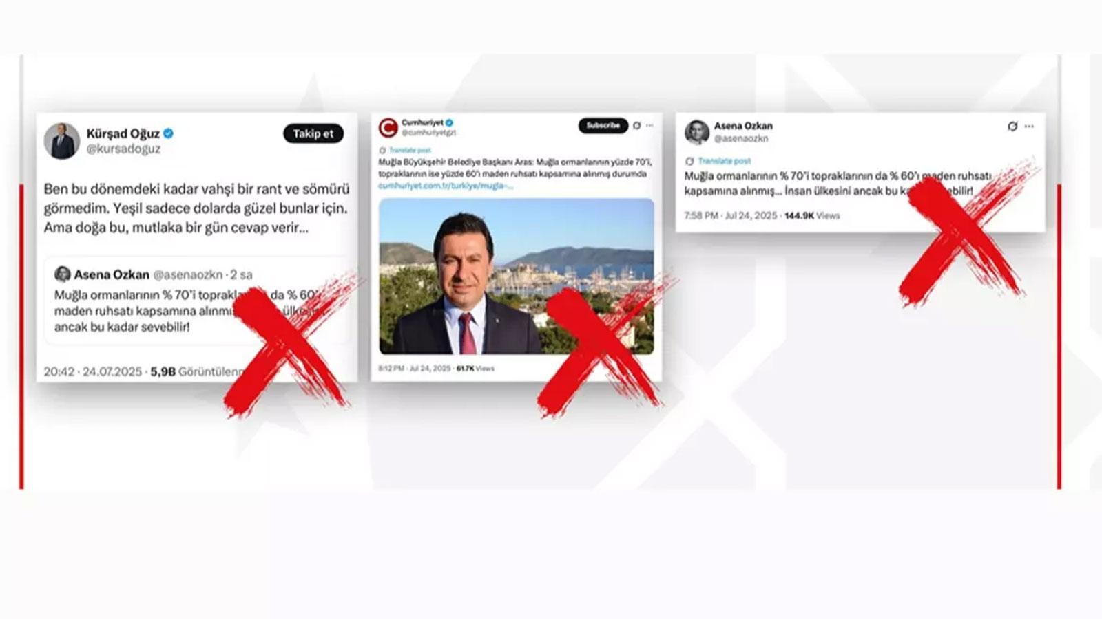DMM'den ''Muğla'' iddiasına açıklama: Açık bir dezenformasyon