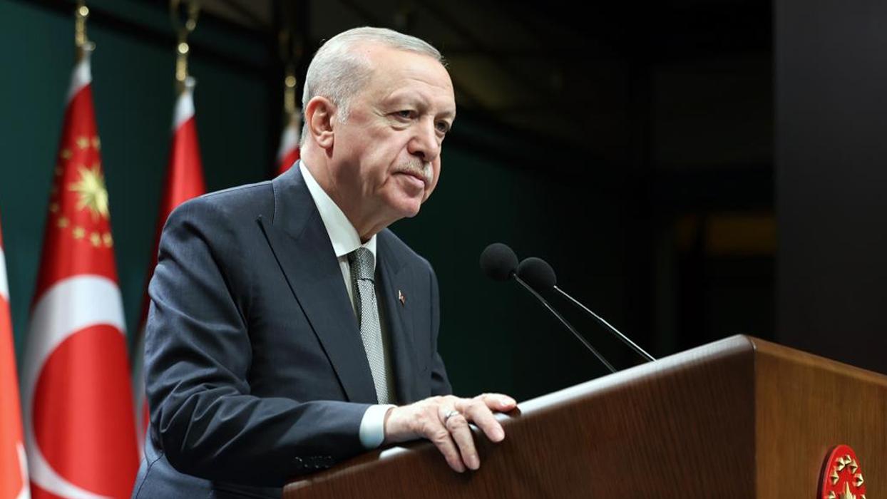 Cumhurbaşkanı Erdoğan'dan şehit Jandarma Uzman Çavuş Yıldırım'ın ailesine başsağlığı mesajı