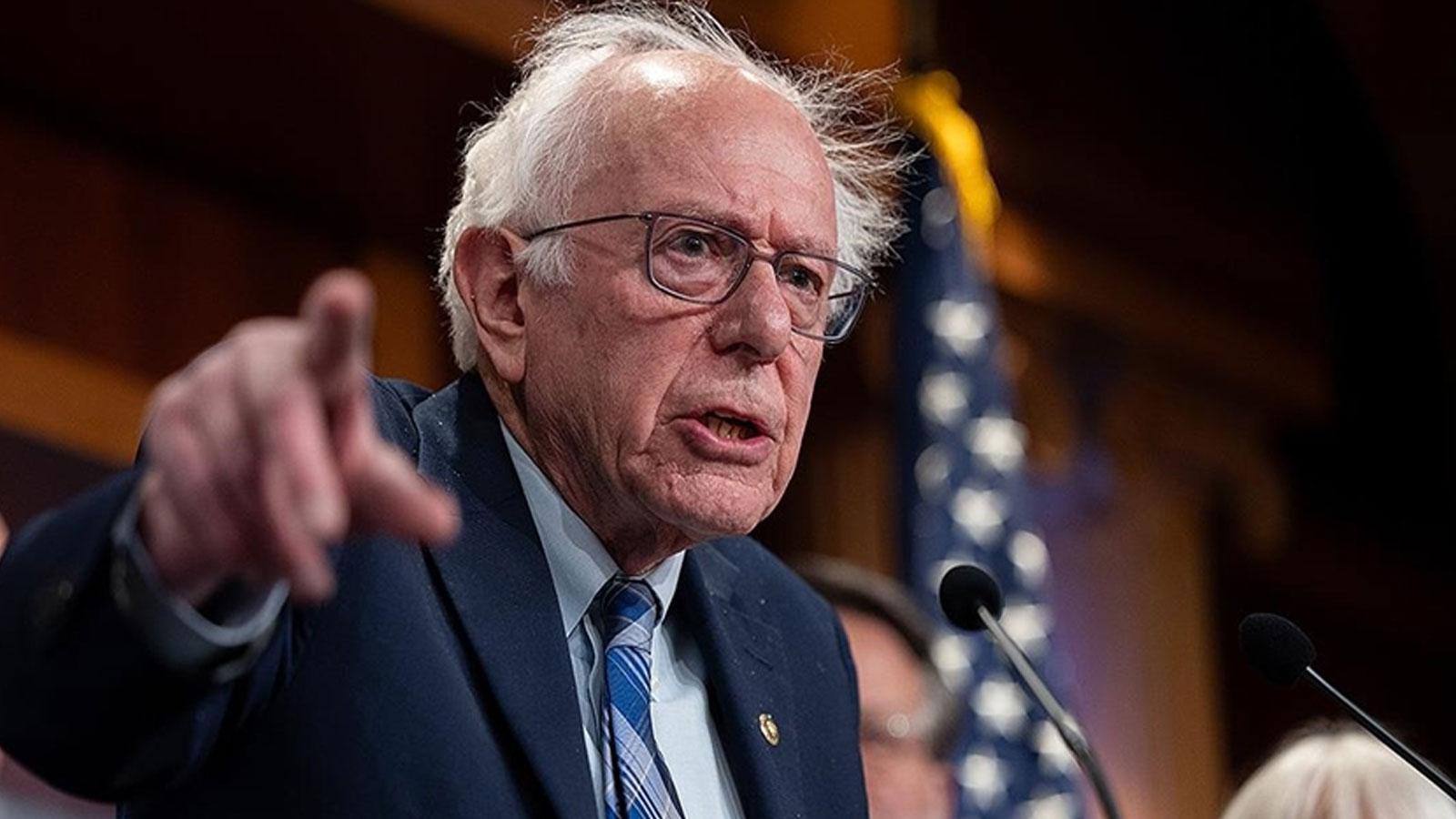 ABD'li Senatör Sanders: İsrail'e silah satışının durdurulması için Senato'ya "baskı" yapacağını belirtti