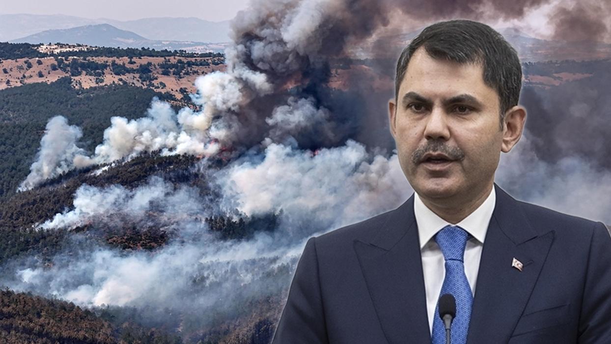 Orman yangınları... Bakan Kurum'dan 7 il için hasar tespit açıklaması