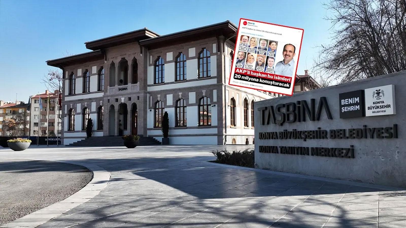 Konya Büyükşehir Belediyesi'nden Sözcü'ye yalanlama!