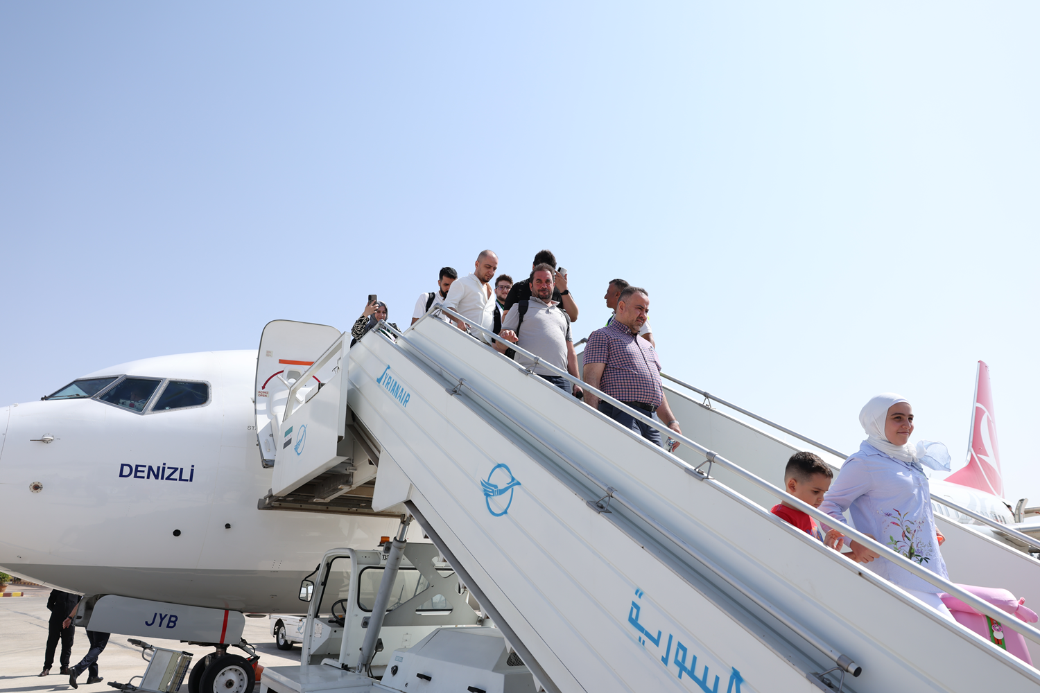 Halep'e uçuşlar 13 yıl sonra tekrar başladı