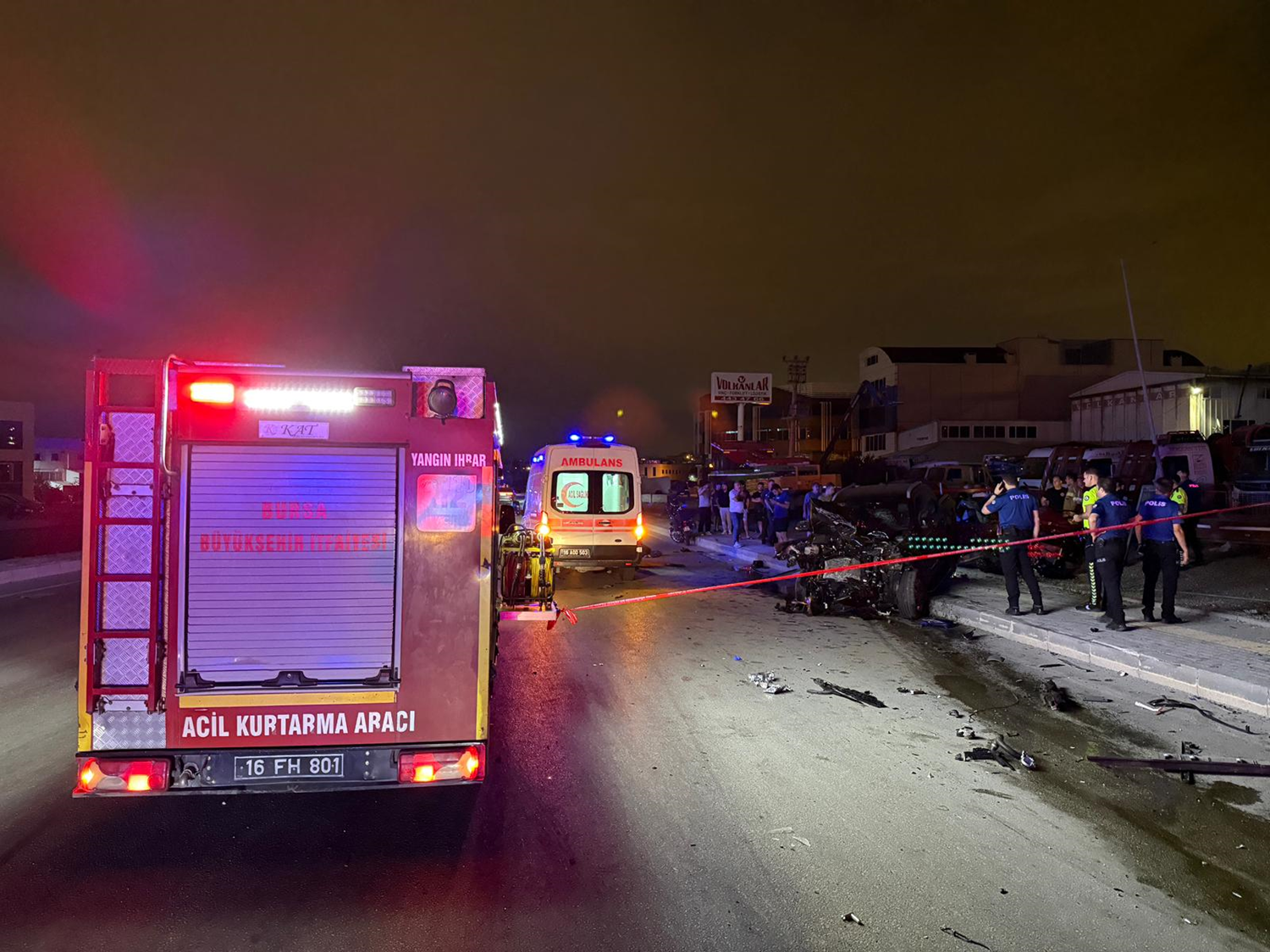 Bursa'nın Nilüfer ilçesinde kaza: 2 kardeş öldü