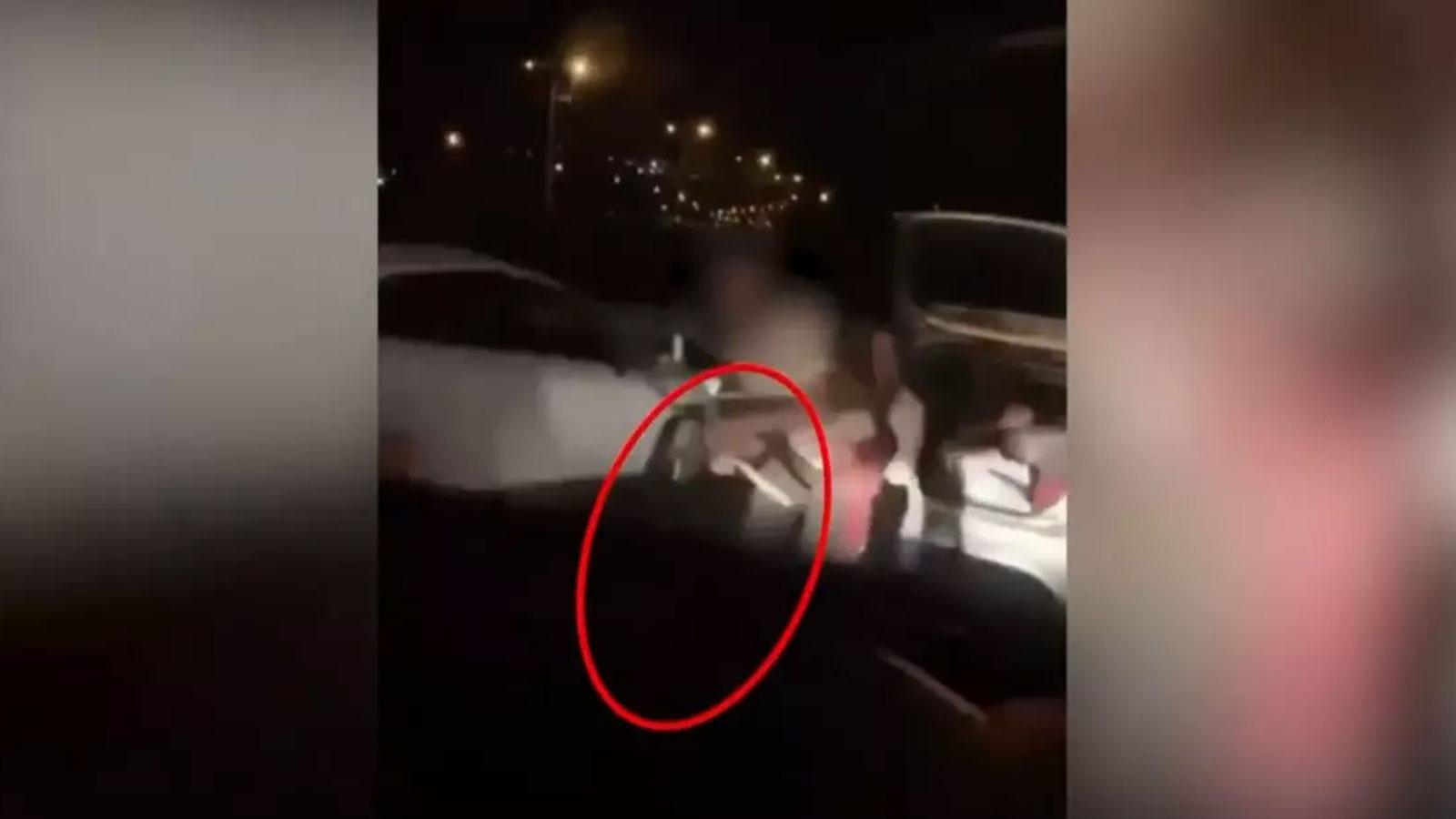 Trafikte baltalı dehşet! Yakalandılar
