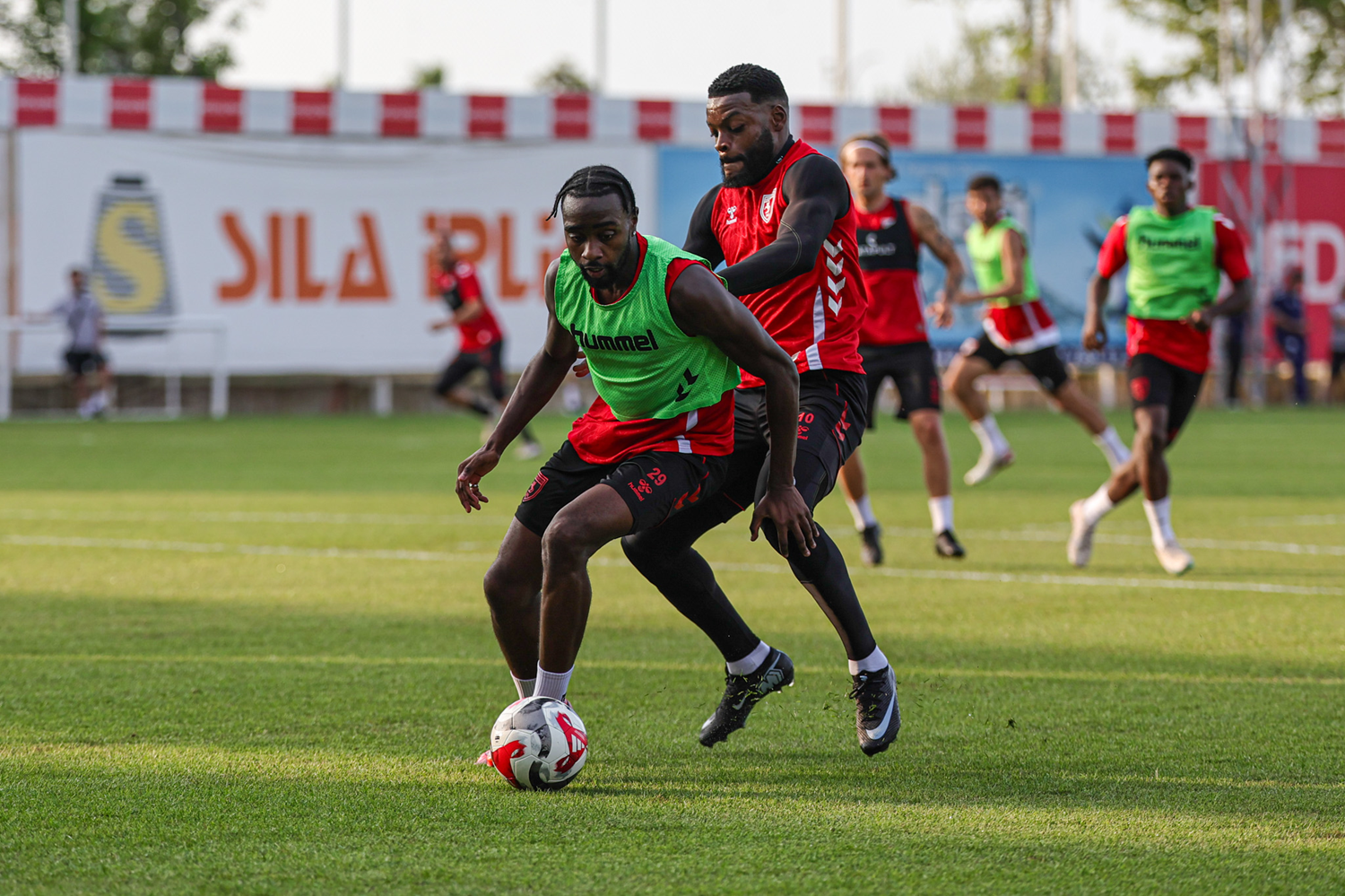 Samsunspor, Gençlerbirliği maçı için antrenmanlara devam ediyor