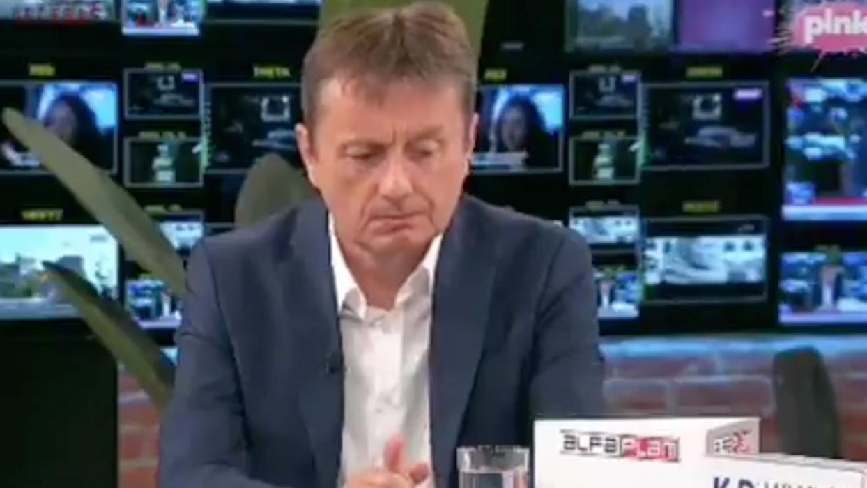 Sırp Bakan Glisic canlı yayında beyin kanaması geçirdi