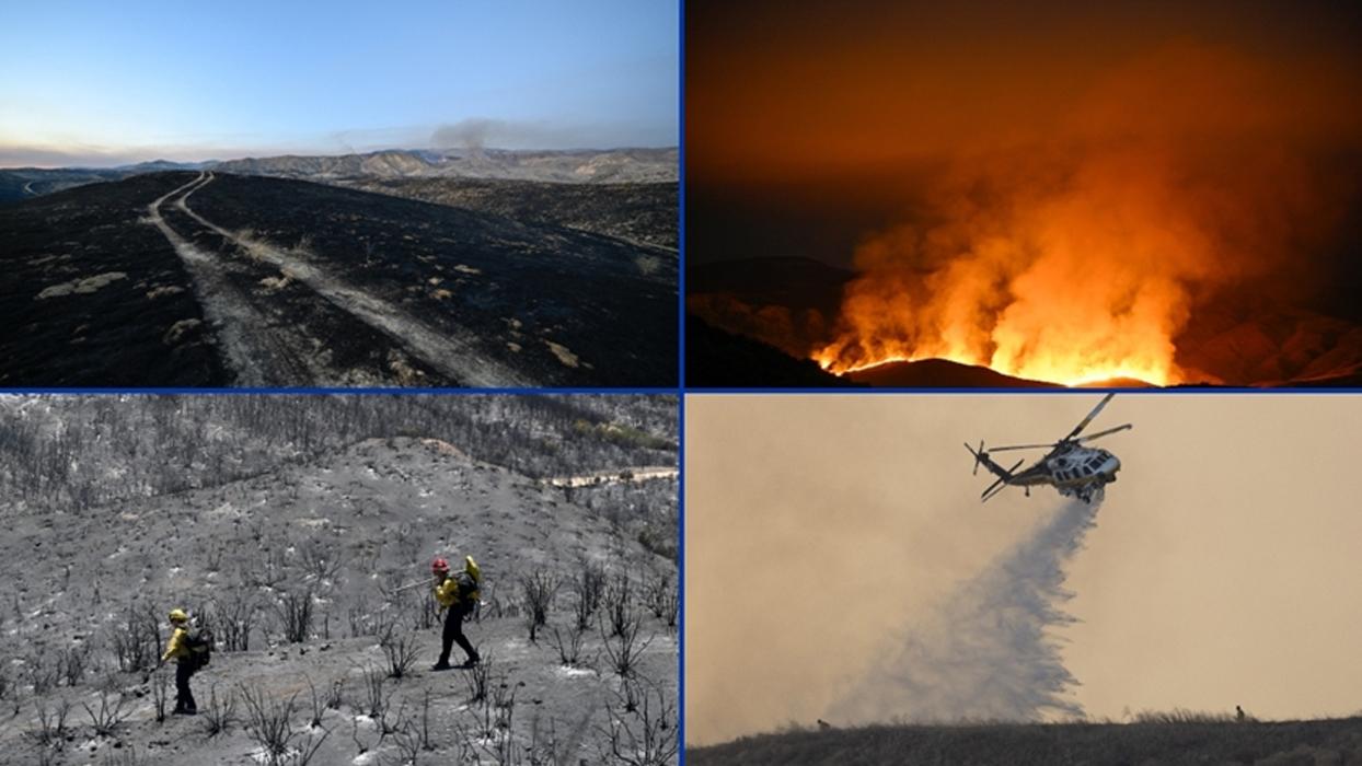 ABD'nin California eyaletindeki yangınlar devam ediyor! 330 kilometrekareden fazla alan kül oldu