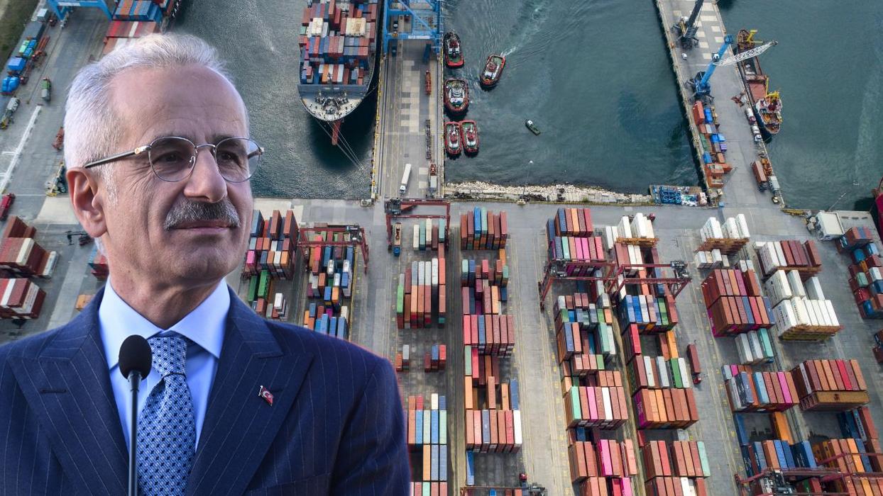 Bakan Uraloğlu denizcilik istatistiklerini paylaştı! Türk limanlarından konteyner yüklemesinde rekor kırıldı