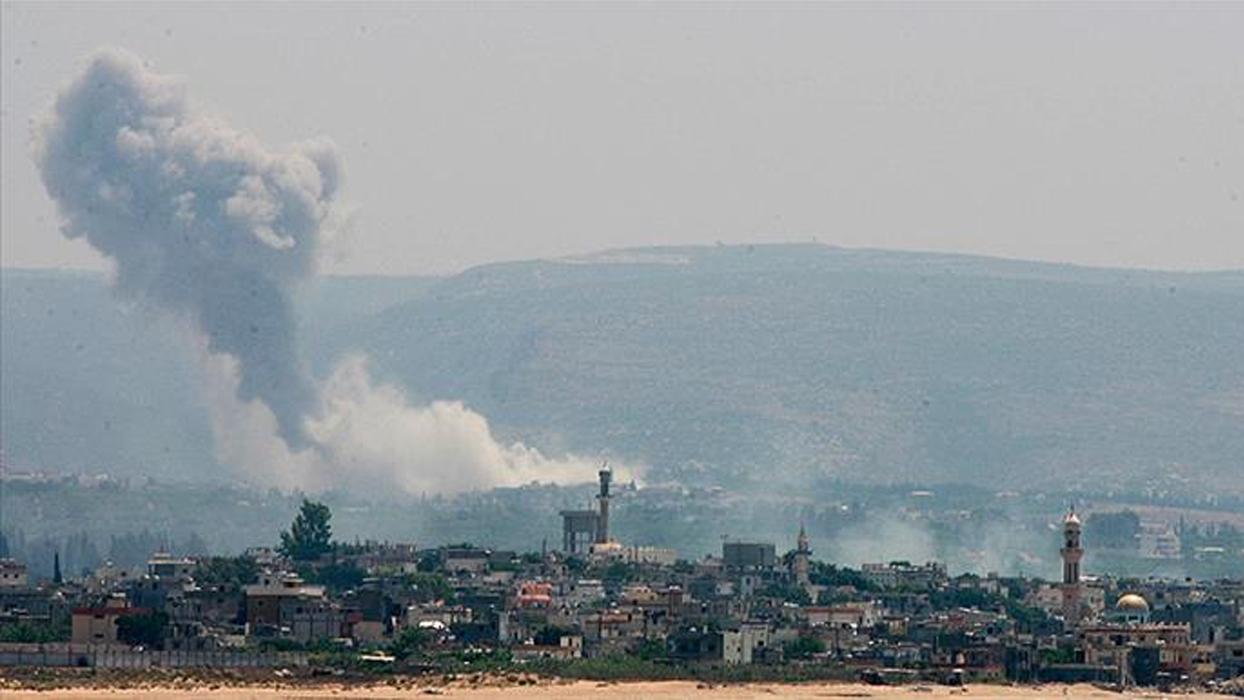 Soykırımcı İsrail'den Lübnan'a hava saldırısı