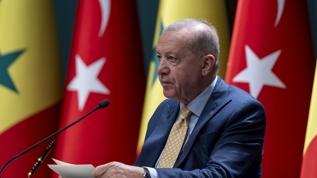 Cumhurbaşkanı Erdoğan'dan Senegal'e Gazze övgüsü: Mezalime karşı cesur ve kararlı