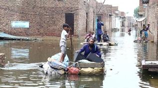 Pakistan'da iklim değişikliği muson yağmurlarının şiddetini arttırdı