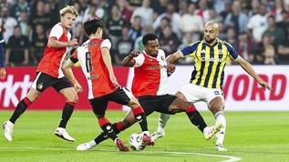 UEFA Şampiyonlar Ligi...  Feyenoord'a deplasmanda 2-1 kaybeden Fenerbahçe turu İstanbul'a bıraktı